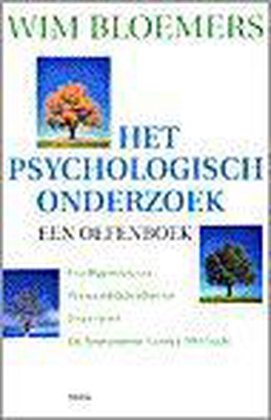 Het psychologisch onderzoek  / Wim Bloemers, Boeken, Ophalen of Verzenden, Zo goed als nieuw