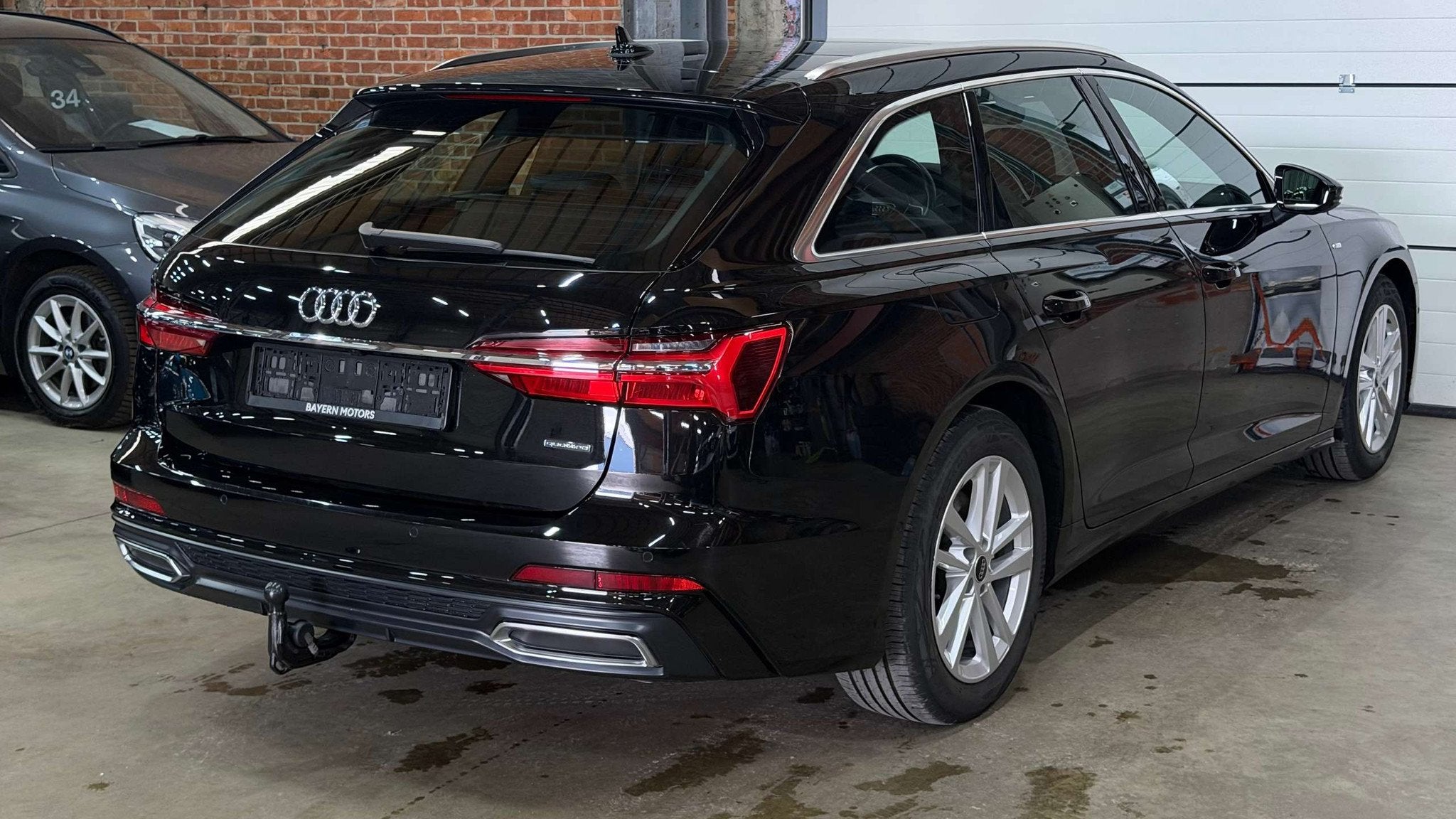 Audi A6 45 TFSI Quattro S-Line Garantie Benzine LED Elektr, Autos, Cuir, Achat, Euro 6, Carnet d'entretien