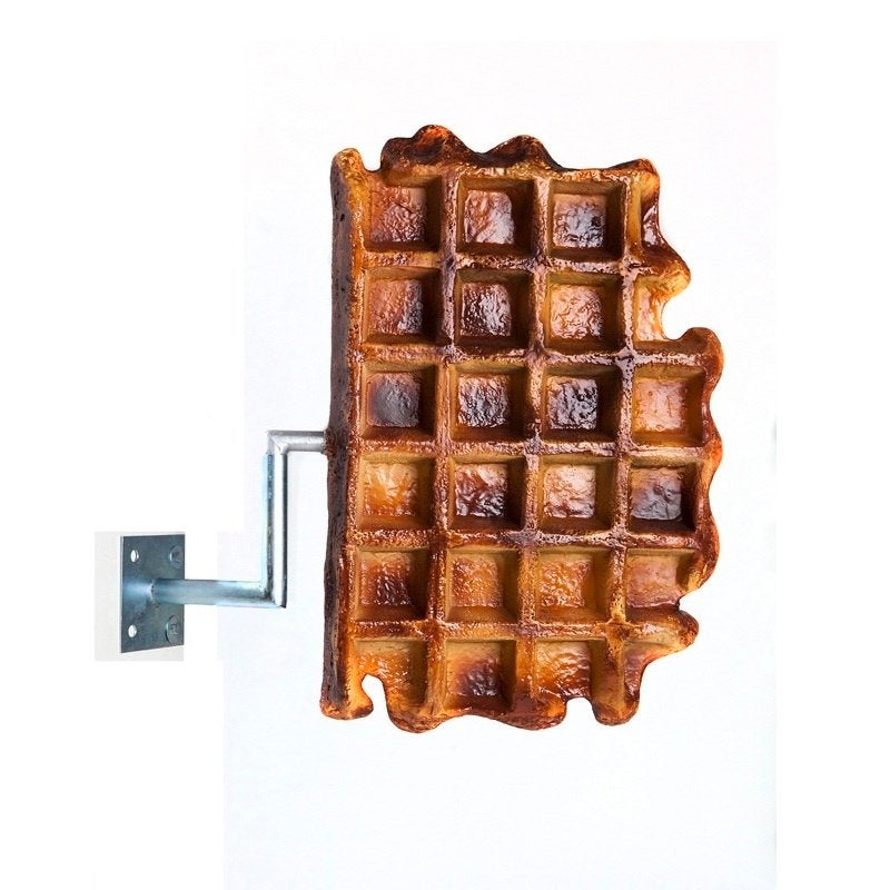 Gaufre de Liège - suspendue ou posée - 60 cm, Collections, Marques & Objets publicitaires, Neuf, Enlèvement