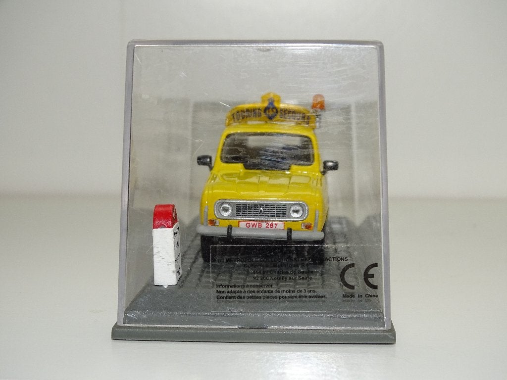 1/43 Touring secours renault 4 superbe !, Enlèvement ou Envoi, Comme neuf, Voiture, Autres marques