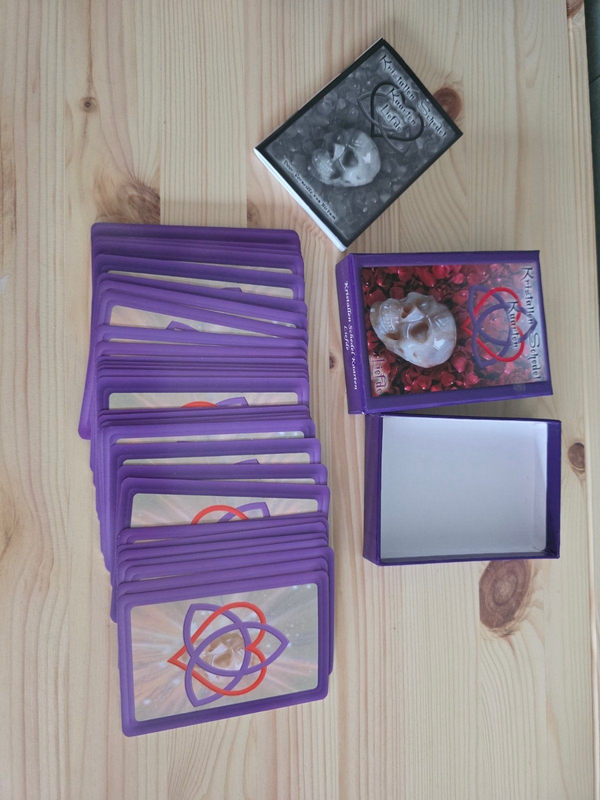 tarotkaarten Corneille van Hirtum - Kristallen schedel kaart, Ophalen of Verzenden, Corneille van Hirtum