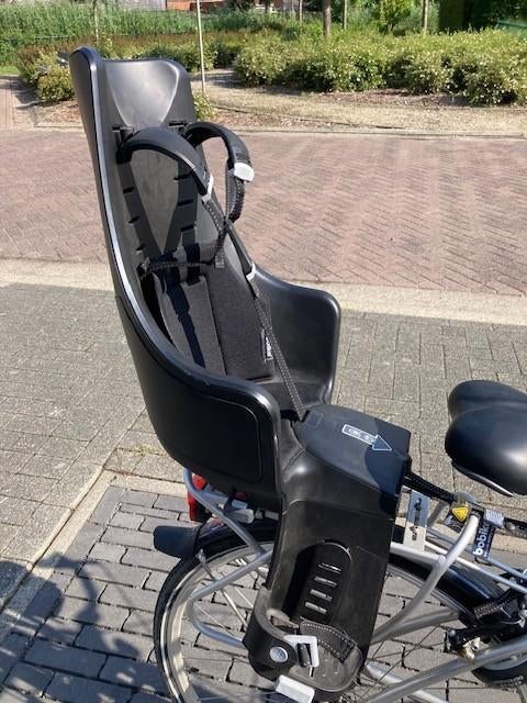 fietsstoeltje Bobike achter, Ophalen, Achterzitje, Voetsteuntjes, 9 t/m 18 kg