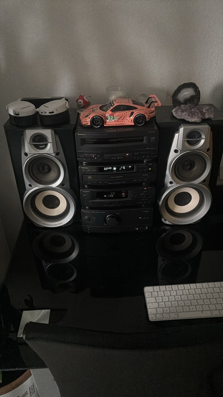 Hifi keten Technics met 2 boxen, Ophalen of Verzenden, Zo goed als nieuw
