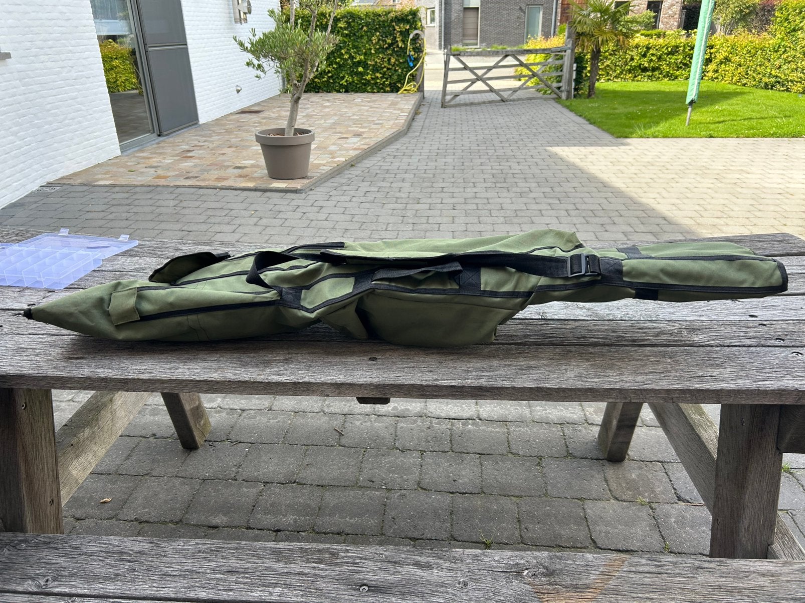 Vispullen karper/roofvis, Watersport en Boten, Ophalen, Gebruikt, Complete set
