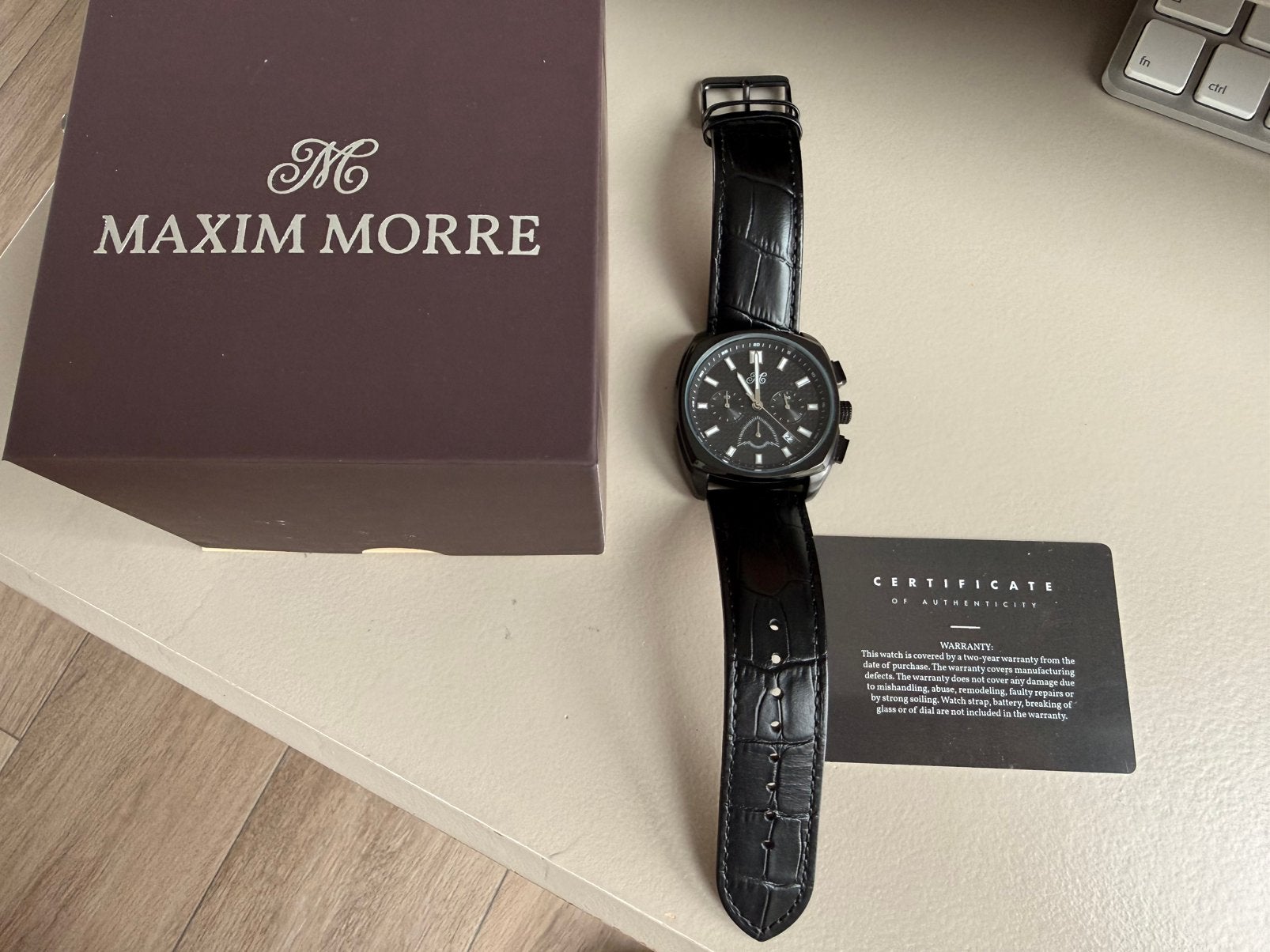 Herenhorloge maxim morre one, Ophalen of Verzenden, Nieuw