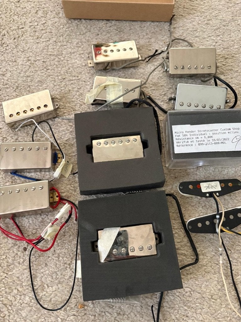 Micros pour guitare, Muziek en Instrumenten, Ophalen of Verzenden, Gebruikt, Gibson