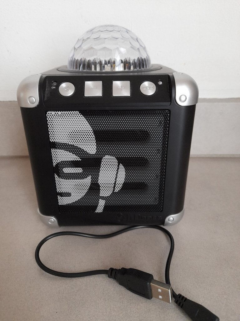I Dance cube mini 3 speaker, Ophalen of Verzenden, Zo goed als nieuw, Draagbare speaker, AUX-ingang