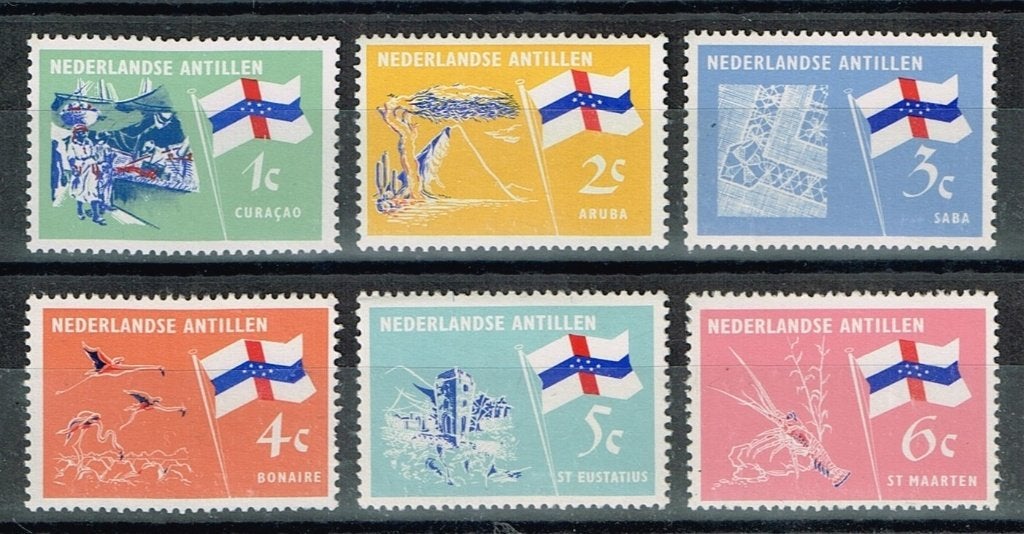 Timbres-poste de la Ned. Antilles - K 5890 - cultura, Timbres & Monnaies, Timbres | Antilles néerlandaises, Envoi, Non oblitéré