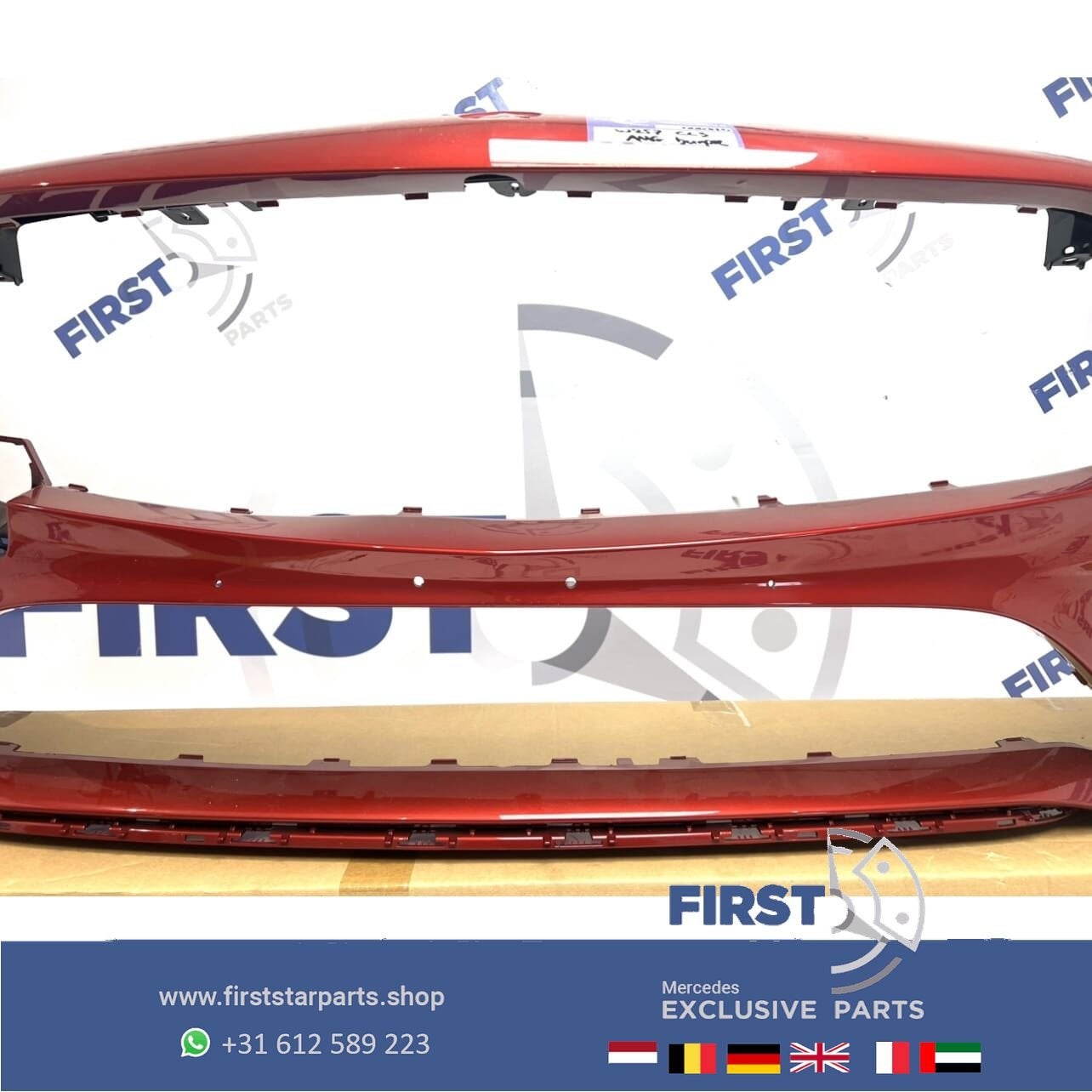 W257 CLS BUMPER C257 AMG Voorbumper ZWART WIT GRIJS ROOD BLA, Autos : Pièces & Accessoires, Utilisé, -, Avant, -