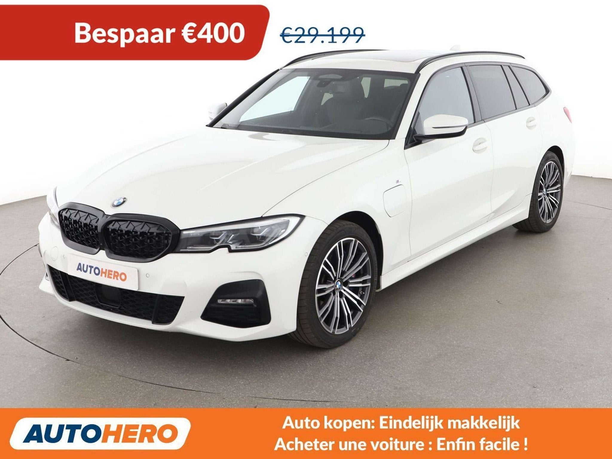 BMW 3 Serie 330 330e M Sport (bj 2021, automaat), Auto's, BMW, Automaat, Achterwielaandrijving, https://public.car-pass.be/vhr/e615cb77-df66-4a1b-96d9-4bef8544f82c