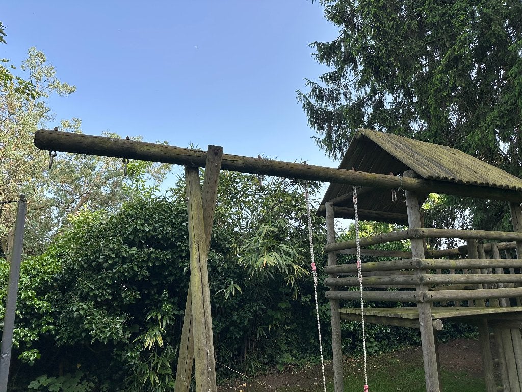 Kindespeeltuig tuin gratis, Kinderen en Baby's, Ophalen, Gebruikt, Loopbrug