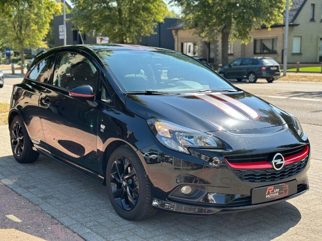 Opel Corsa 1.4i OPC-Line - Apple Carplay - Airco - 90PK, Voorwielaandrijving, Dealer onderhouden, Stof, Euro 6