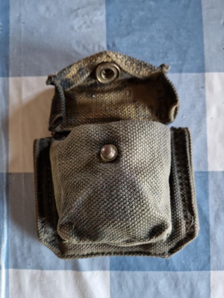 Ww2 Brits compas tasje 1943, Verzamelen, Ophalen