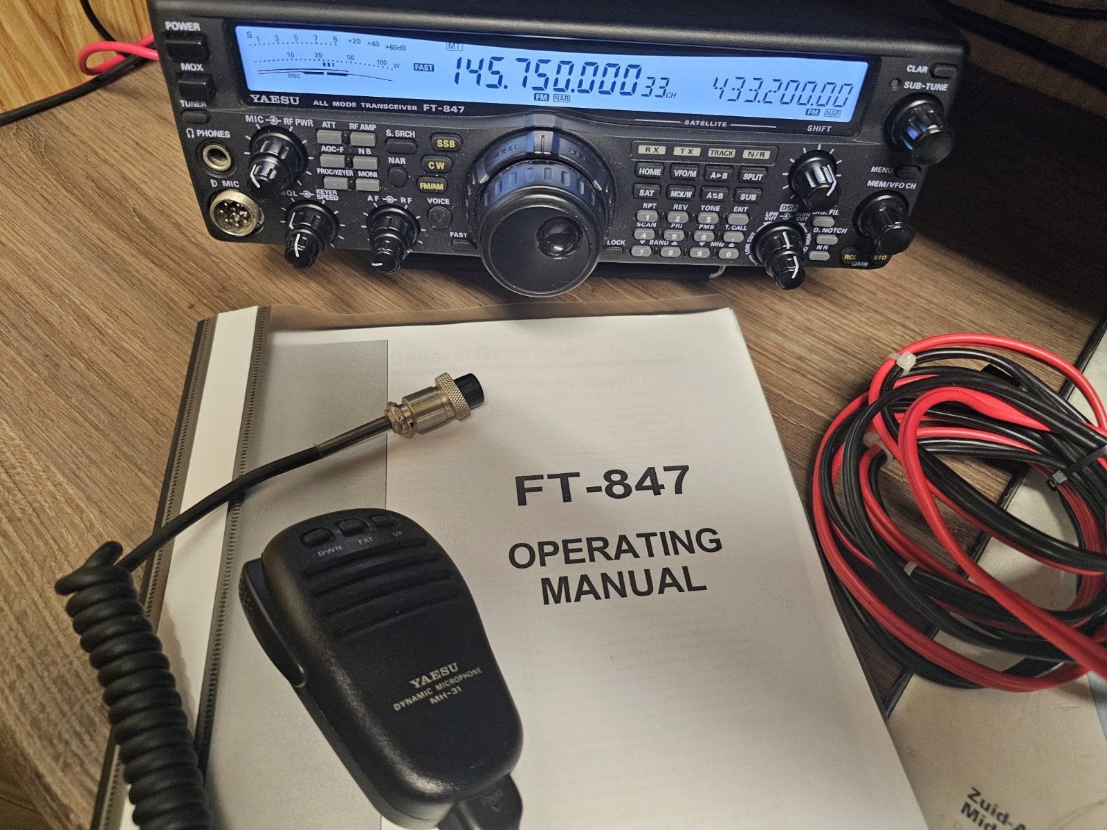 Yaesu FT 847, Telecommunicatie, Zenders en Ontvangers, Ophalen of Verzenden, Zo goed als nieuw, Zender en Ontvanger