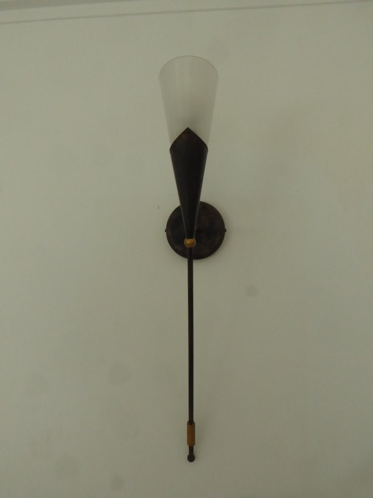 Wandlamp, Maison & Meubles, Verre, Applique murale, Enlèvement, Utilisé