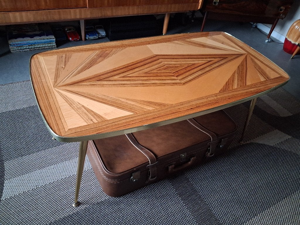 Vintage salontafeltje, Huis en Inrichting, Ophalen, Gebruikt, 50 – 75
