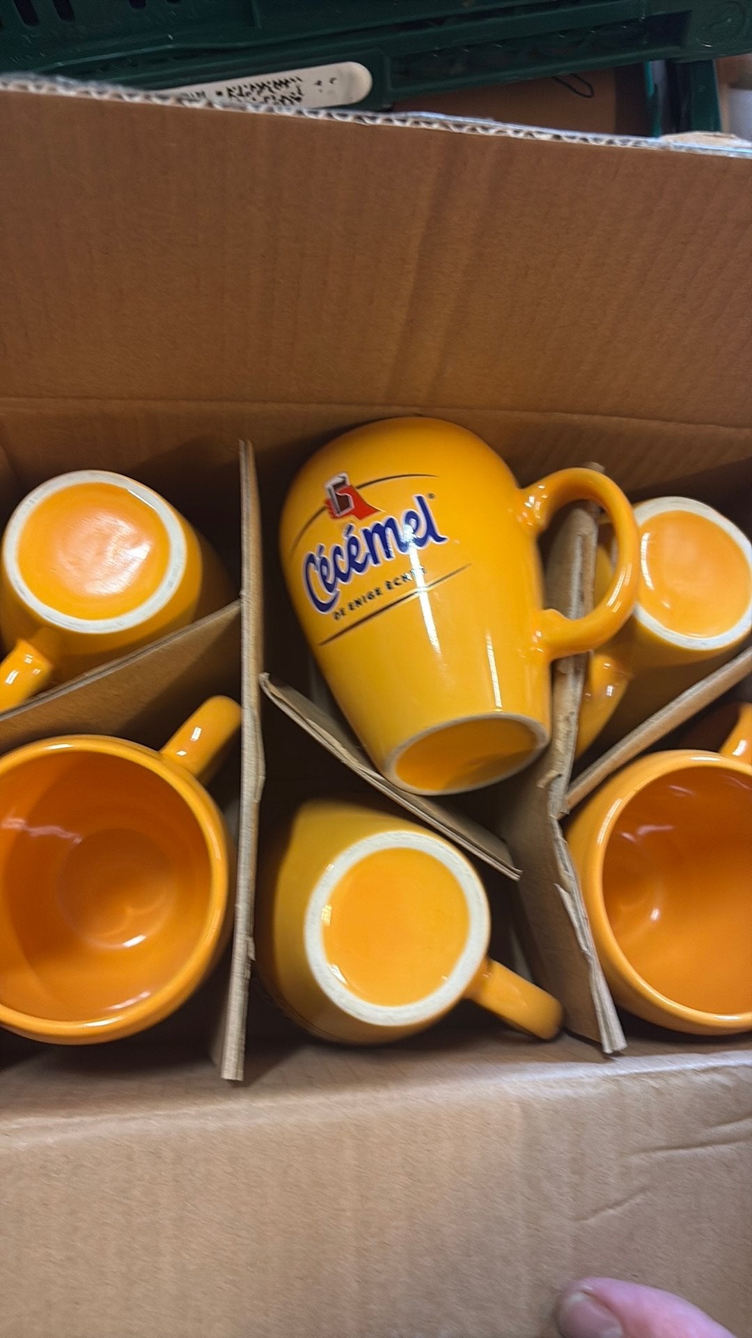 Doos van 6 Cecemel tassen, de originele!, Ophalen of Verzenden