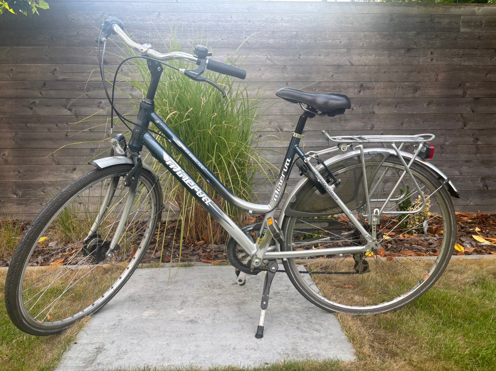 Damesfiets Minerva, Gebruikt, Velgrem, 50 tot 53 cm, Ophalen