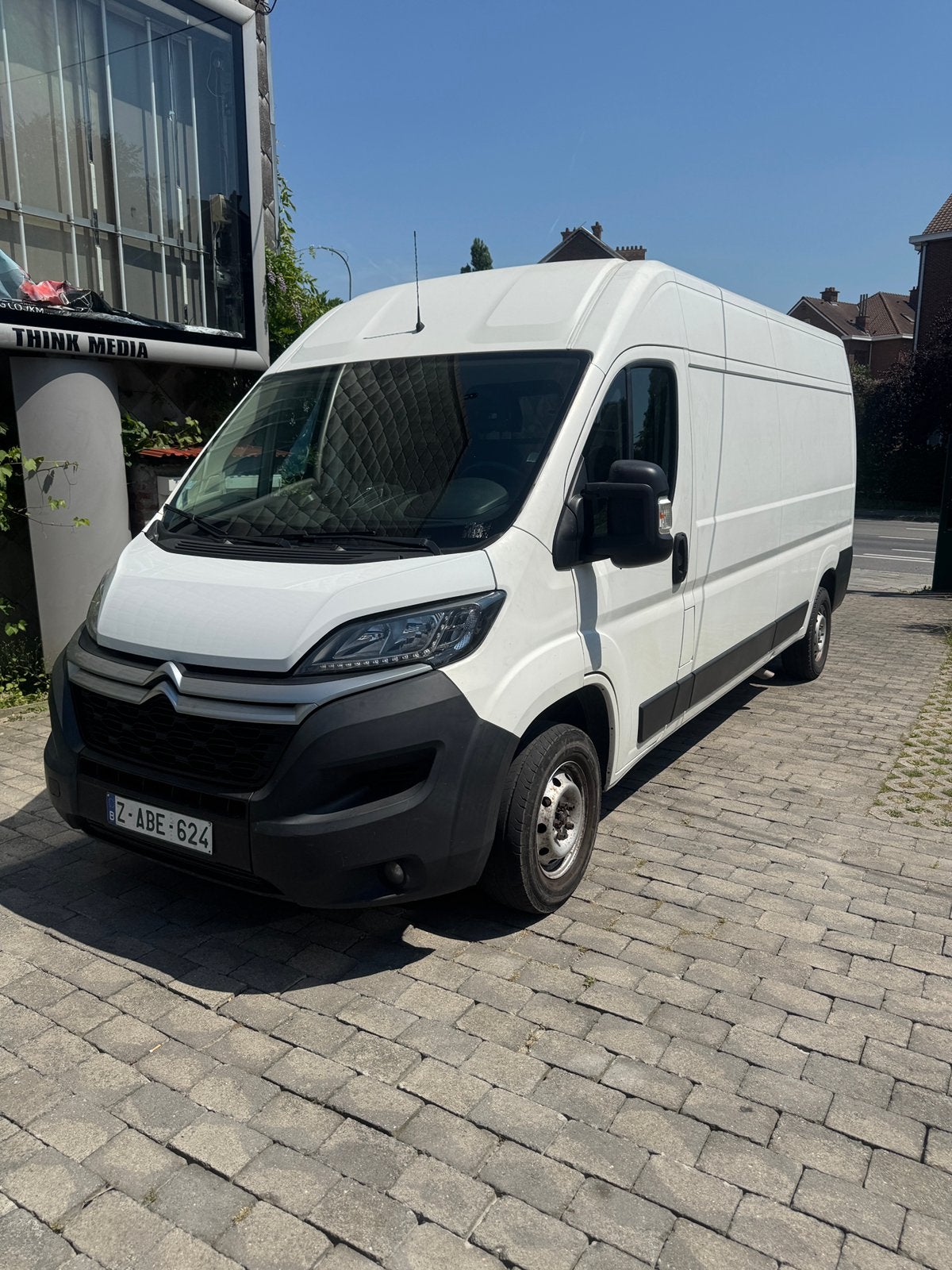 Citroen Jumper L3H2 2019 2.0 hdi euro6, Autos, Euro 6, Entreprise, Boîte manuelle, Noir