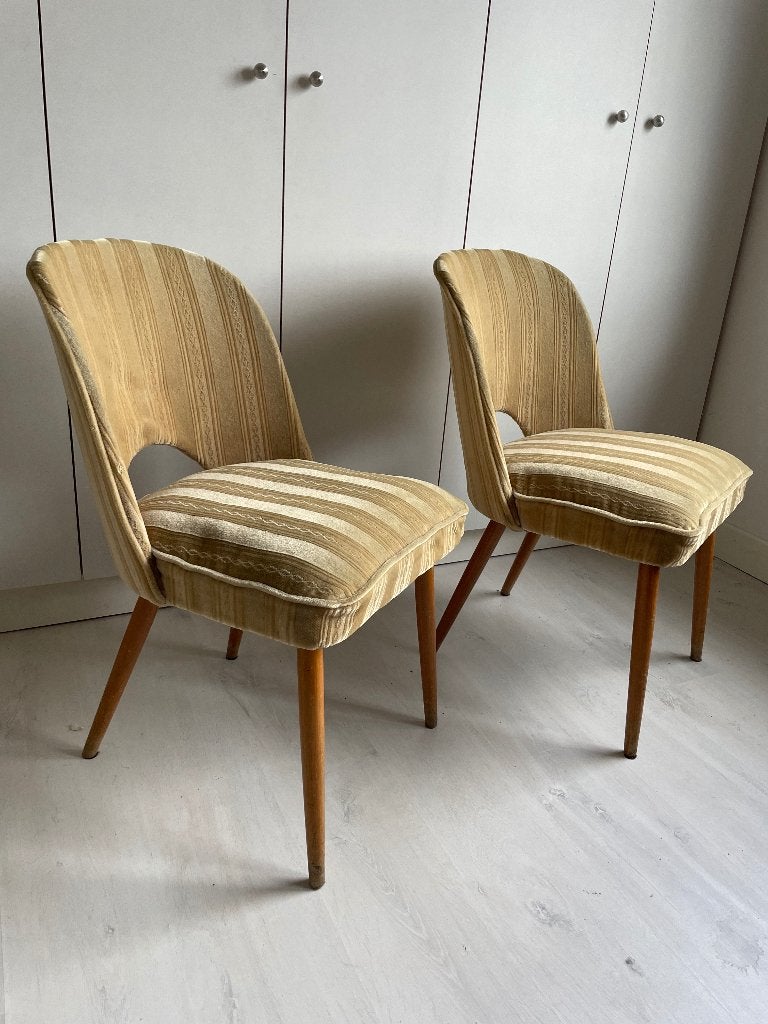Vintage stoelen, Ophalen, Stof
