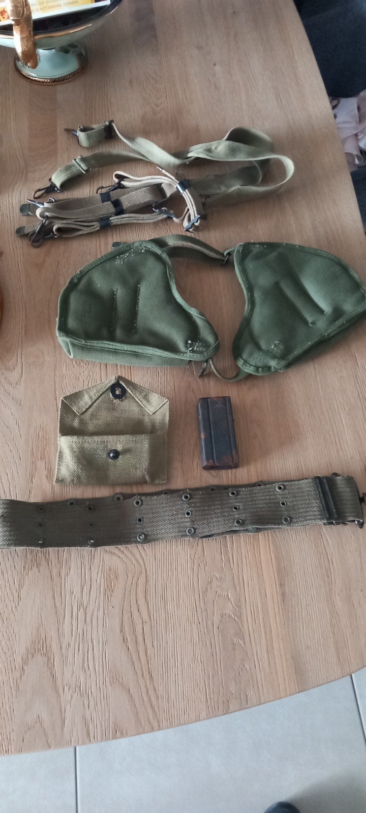 Amerikaans Lotje WO2 (2), origineel, Ophalen of Verzenden, Landmacht