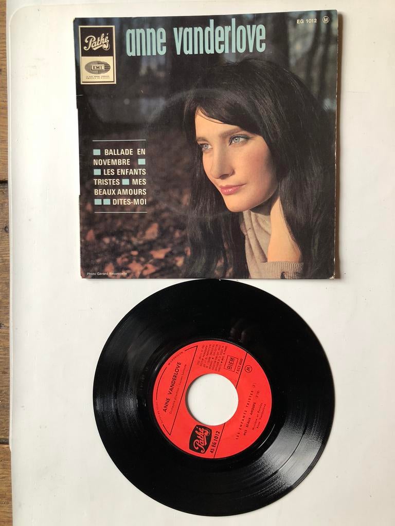 Ann Vanderlove: ballade en novembre (EP; 1966), Verzenden, Zo goed als nieuw, EP