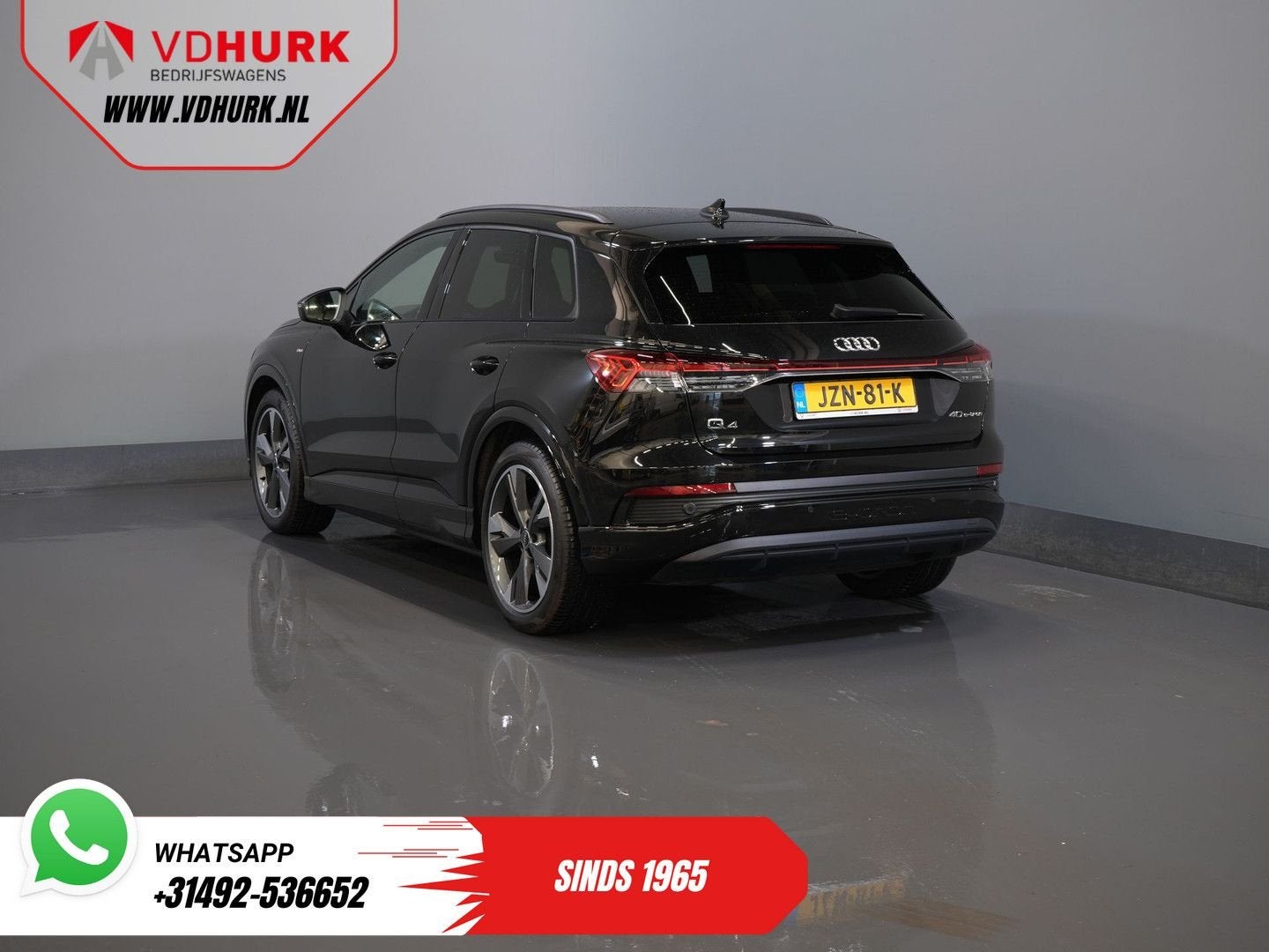 Audi Q4 e-tron 40 77kWh 523 km WLTP S-Line/ Pano/ Leder/ Key, Autos, Electronic Stability Program (ESP), Achat, Automatique, 82 kWh