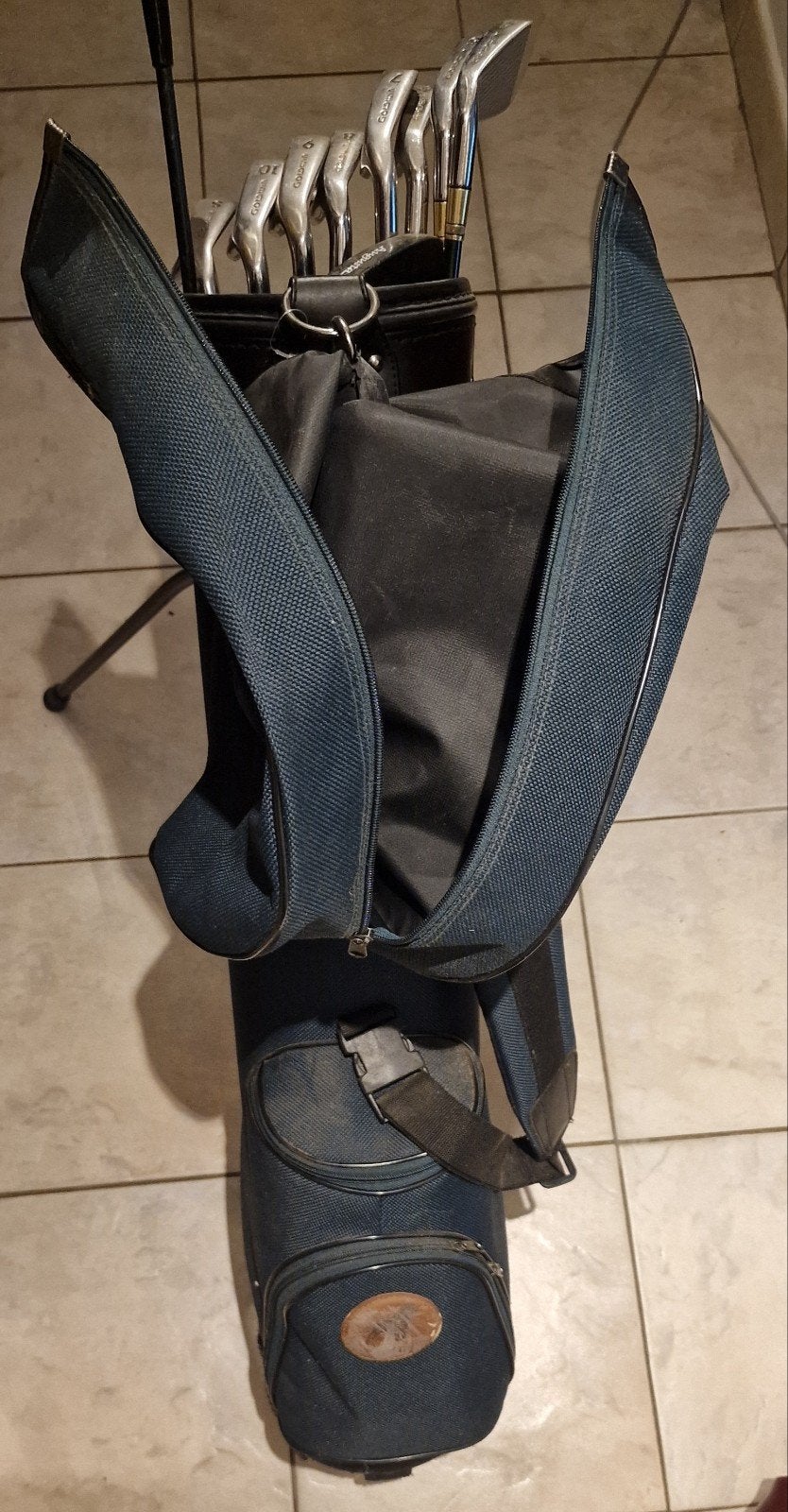Golfclubs en tas. Bieden toegelaten., Ophalen, Gebruikt, Set