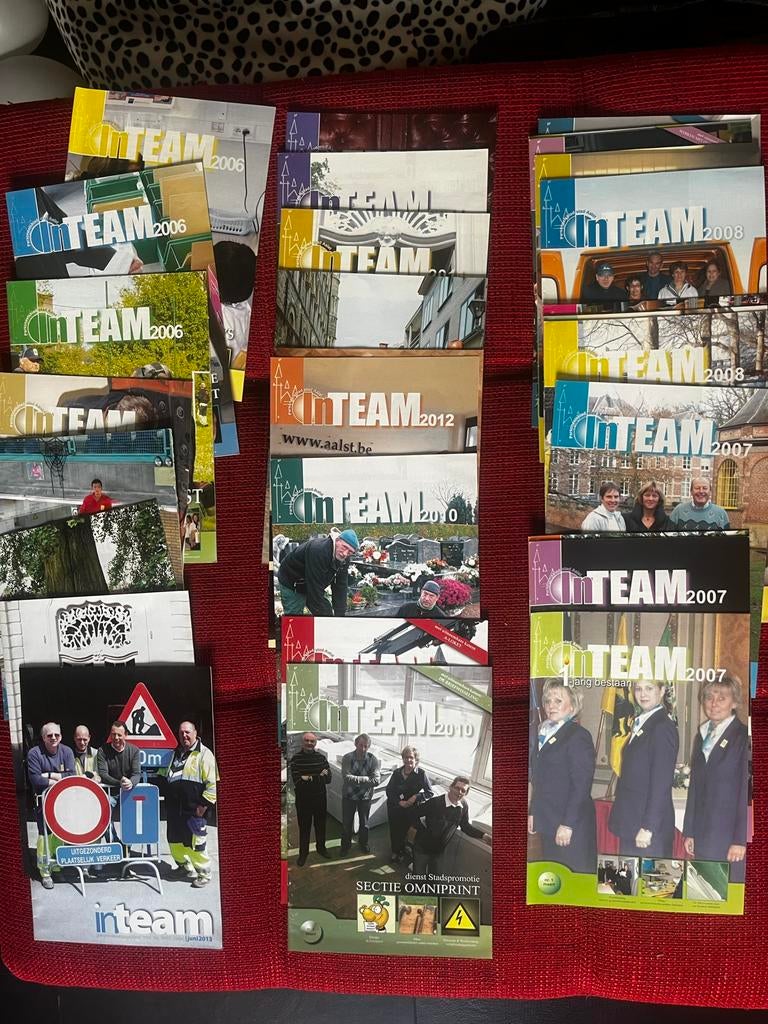 29 stuks Magazines Aalst inTeam, Boeken, Tijdschriften en Kranten, Ophalen of Verzenden, Zo goed als nieuw