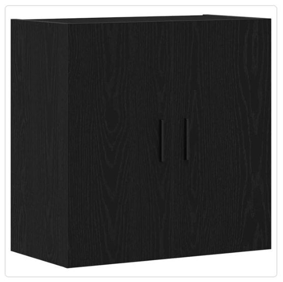 Wandkast Opbergkast zwart 2deuren (60 x 60 x 31), Ophalen, Nieuw, 50 tot 100 cm, Minder dan 100 cm