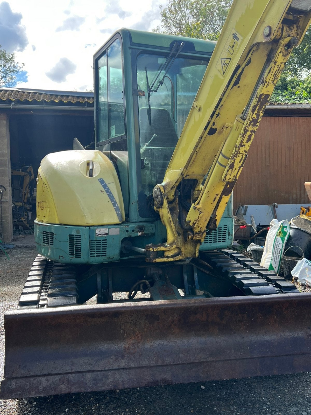 Mini pelle Yanmar Vio 55 5.5 tonnes excavatrice, Enlèvement, Excavatrice