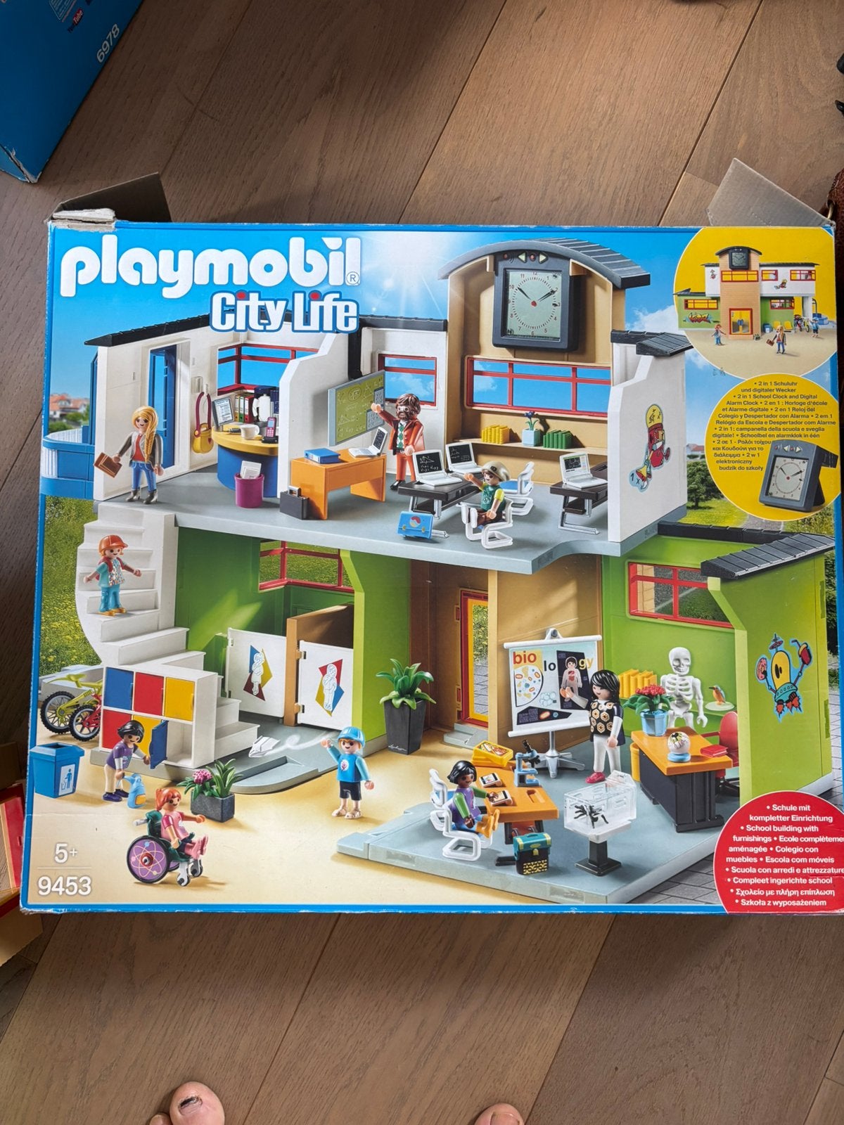 Playmobil school 9453 9454 9455, Ophalen, Gebruikt
