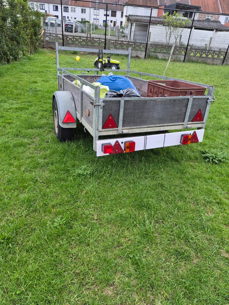Enkelas aanhangwagen, Auto diversen, Aanhangers en Bagagewagens, Ophalen of Verzenden
