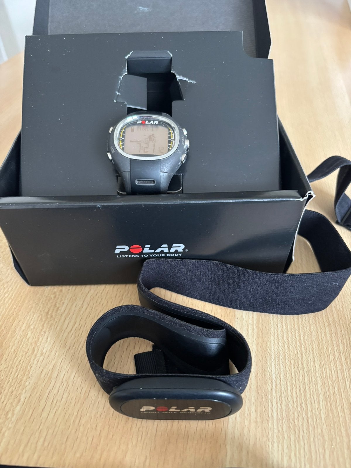 Polar CS 300 en très bon état - 2ème ceinture pectorale, Enlèvement ou Envoi, Utilisé, Polar