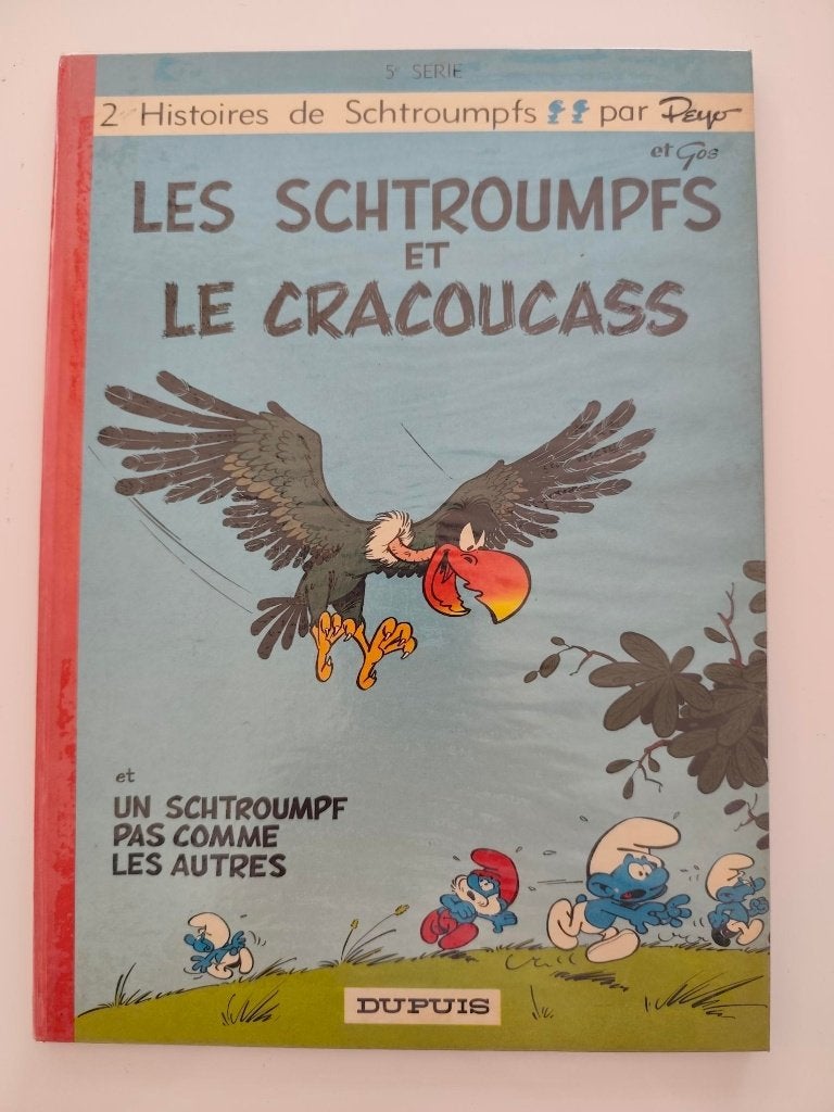 Les Schtroumpfs et le Cracoucass 1969, Enlèvement ou Envoi, Comme neuf, Peyo