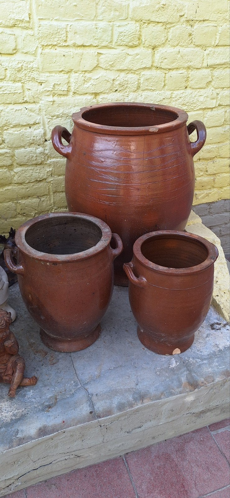 Jarres anciennes terre cuite, Jardin & Terrasse, Enlèvement