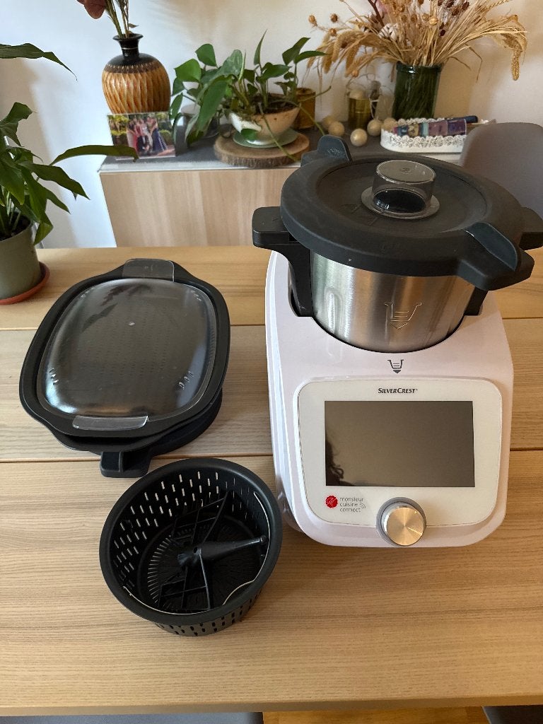 Monsieur Cuisine Connect Silvercrest, Résiste au lave-vaisselle, Enlèvement, Utilisé, 1 à 2 litres