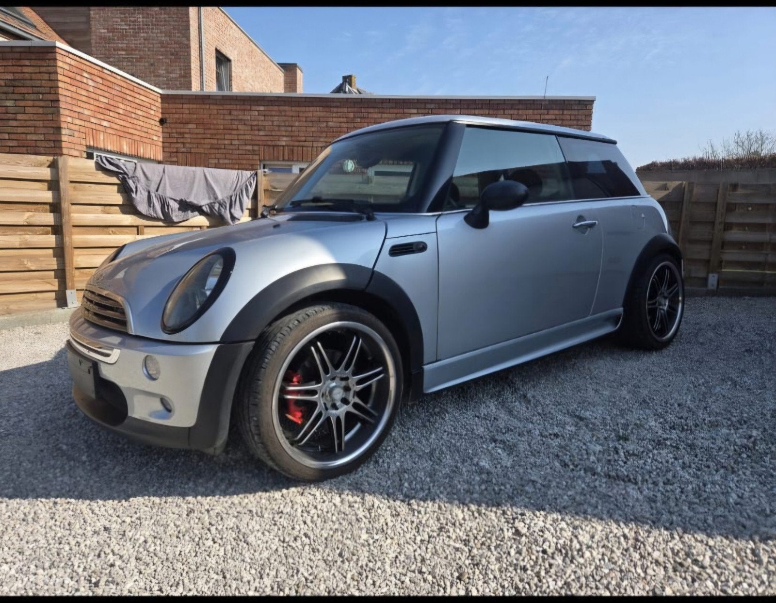 Mini One 1.6 benzine., Auto's, Mini, 4 zetels, Stof, Zwart, 4 cilinders