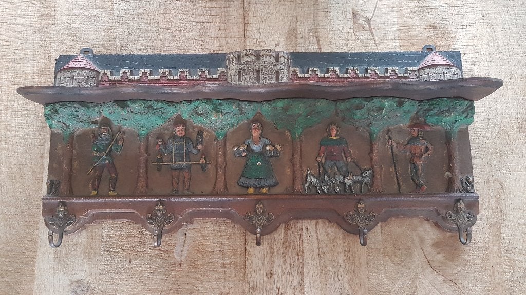 Antieke wandkapstok, Ophalen