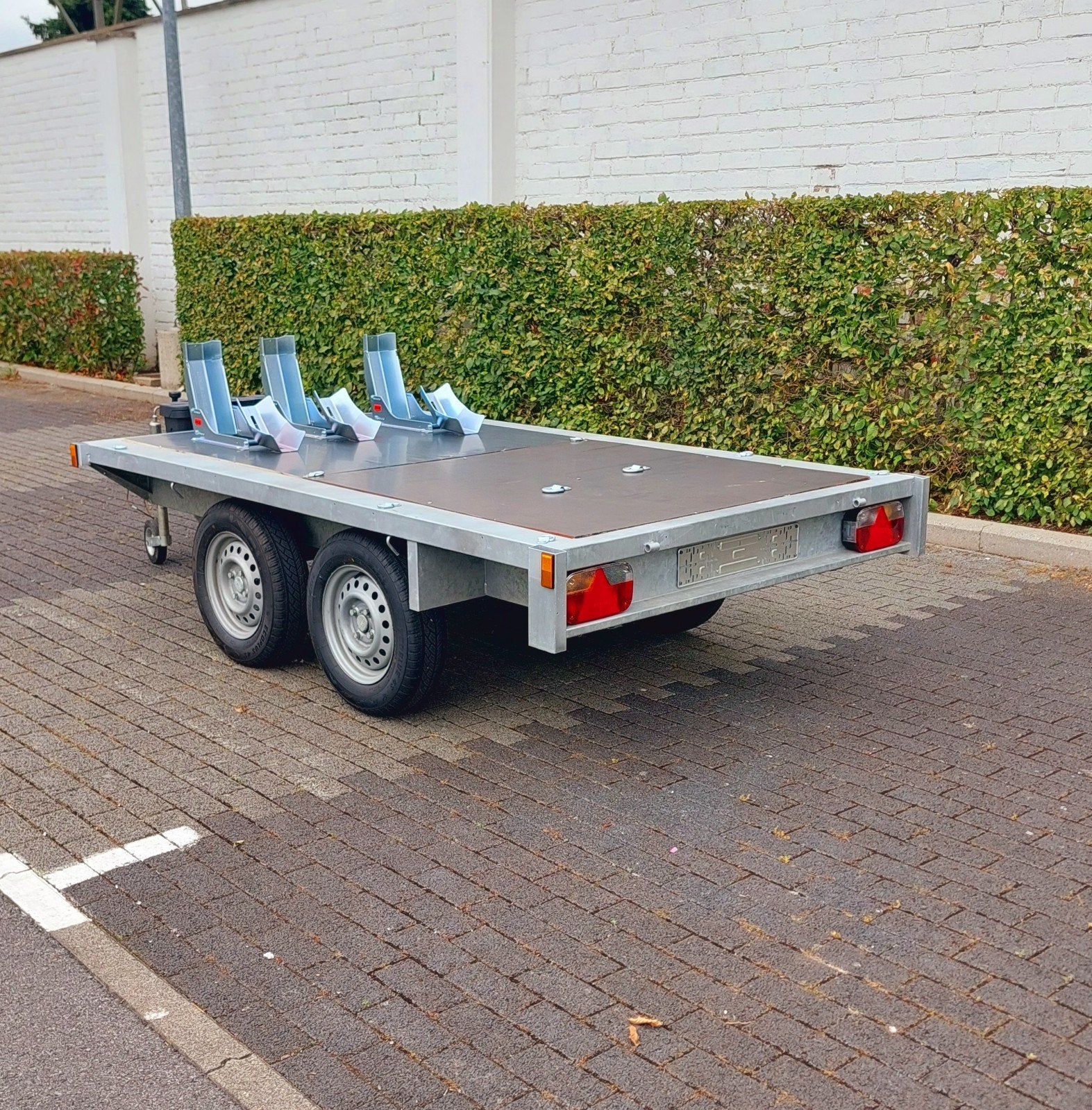 Aanhangwagen / Remorque te huur voor motor, Autos : Divers, Remorques, Enlèvement
