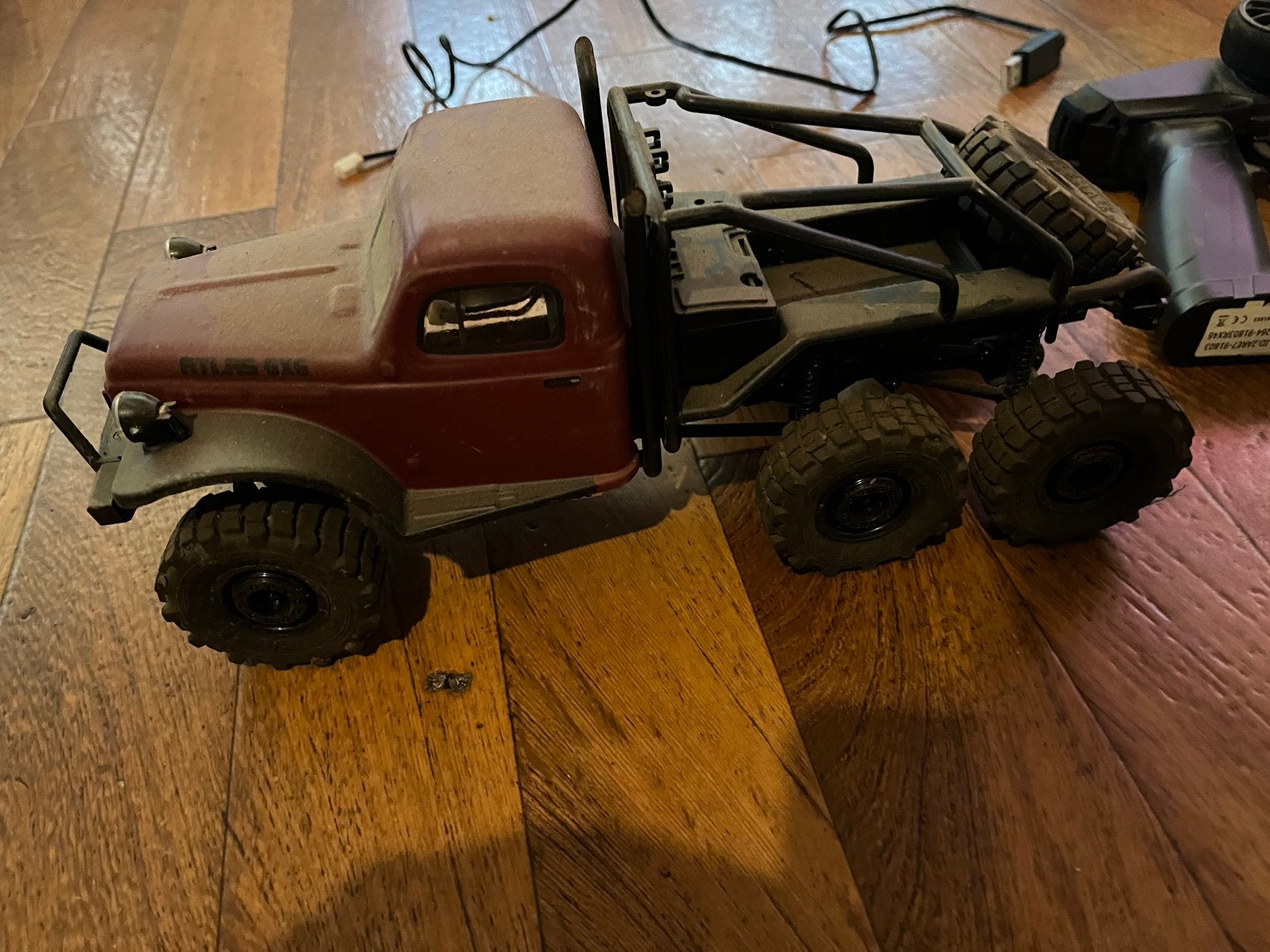 ROC HOBBY ATLAS 6x6 1/18 scale crawler, Enlèvement, Comme neuf