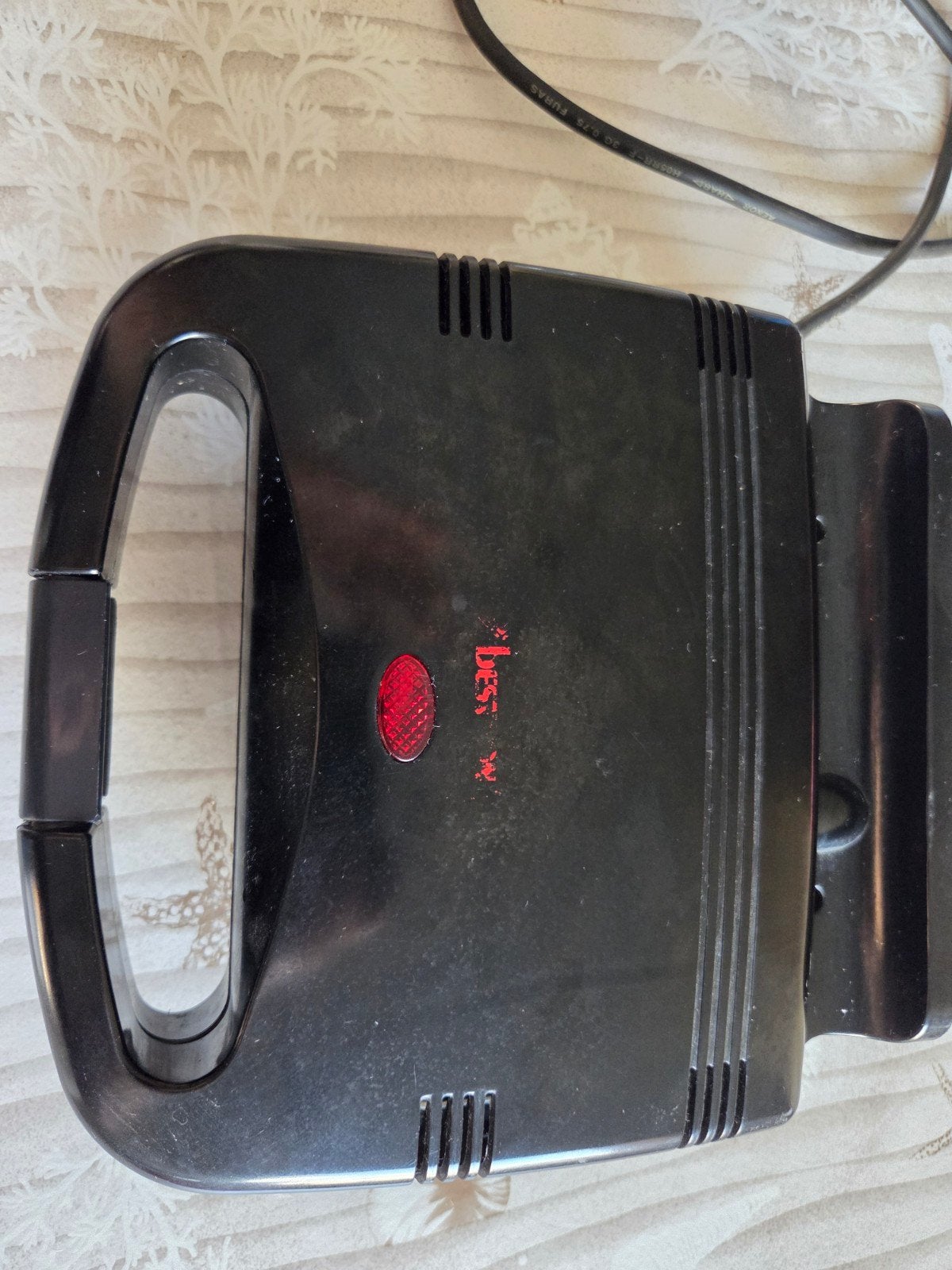 Croque-monsieur machine, Ophalen, Gebruikt