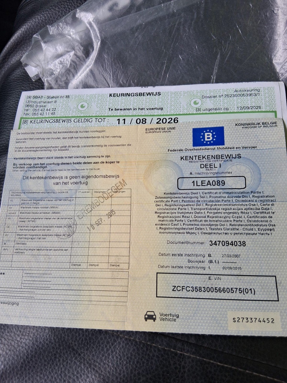 camionette lichtevracht, Voorwielaandrijving, 4 deurs, Stof, Iveco