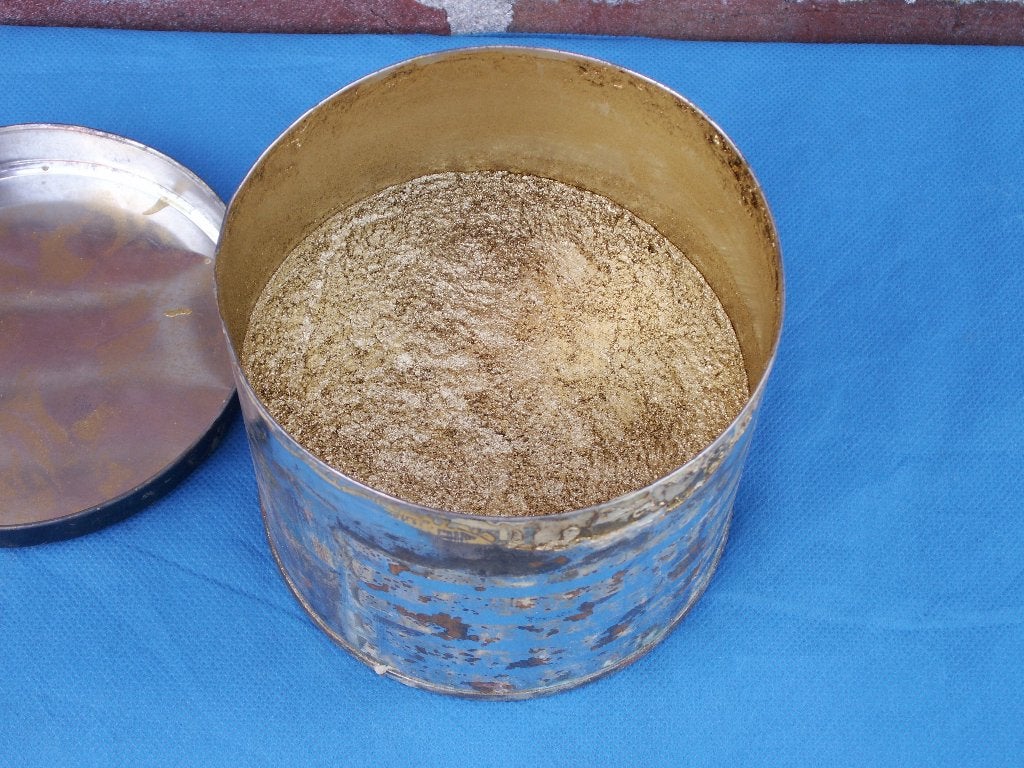 Goudpoeder., Doe-het-zelf en Bouw, Verf, Beits en Lak, Overige kleuren, Nieuw, Beits, Ophalen of Verzenden