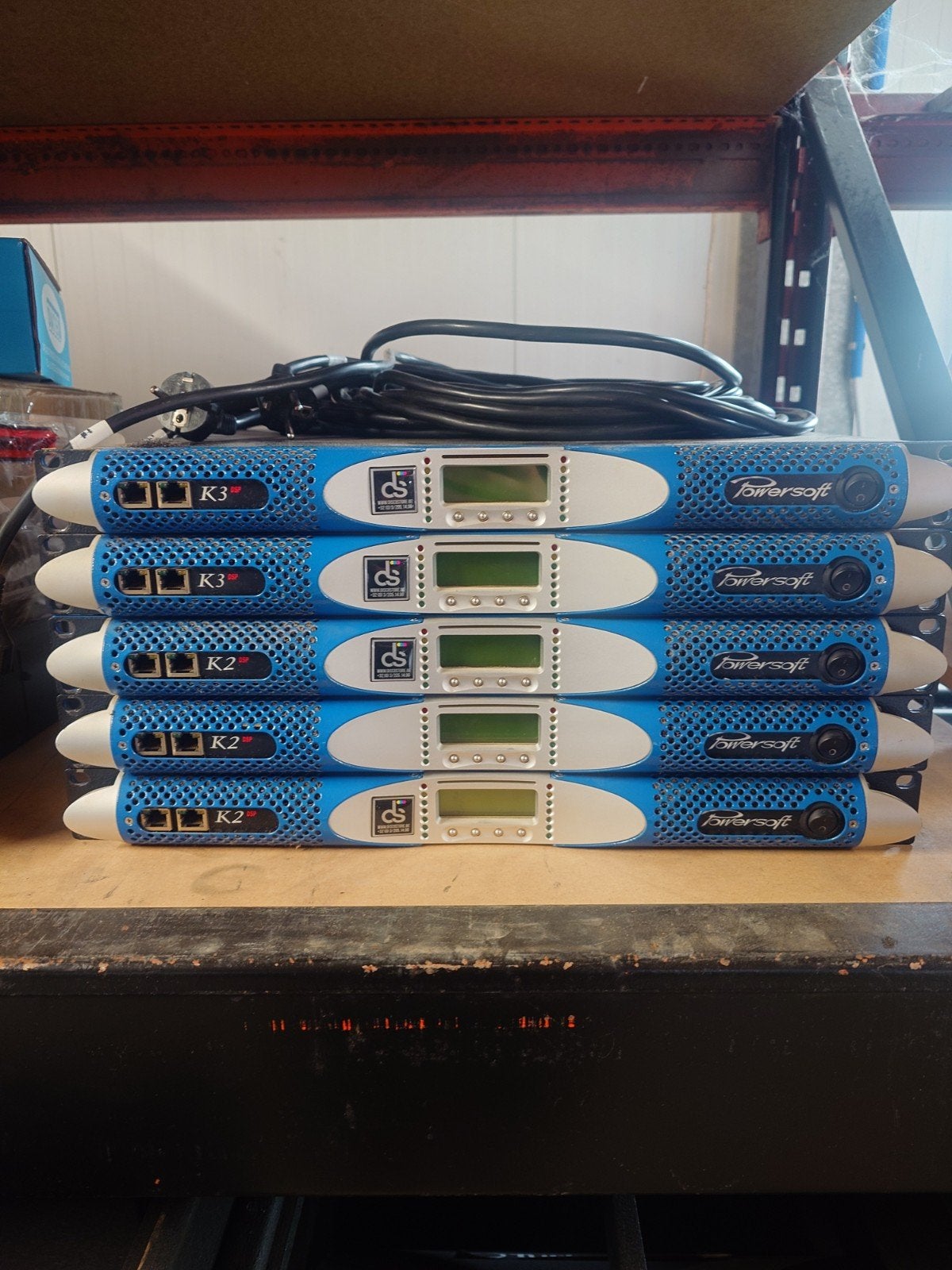 Powersoft versterkers, Audio, Tv en Foto, Luidsprekerboxen, Ophalen of Verzenden