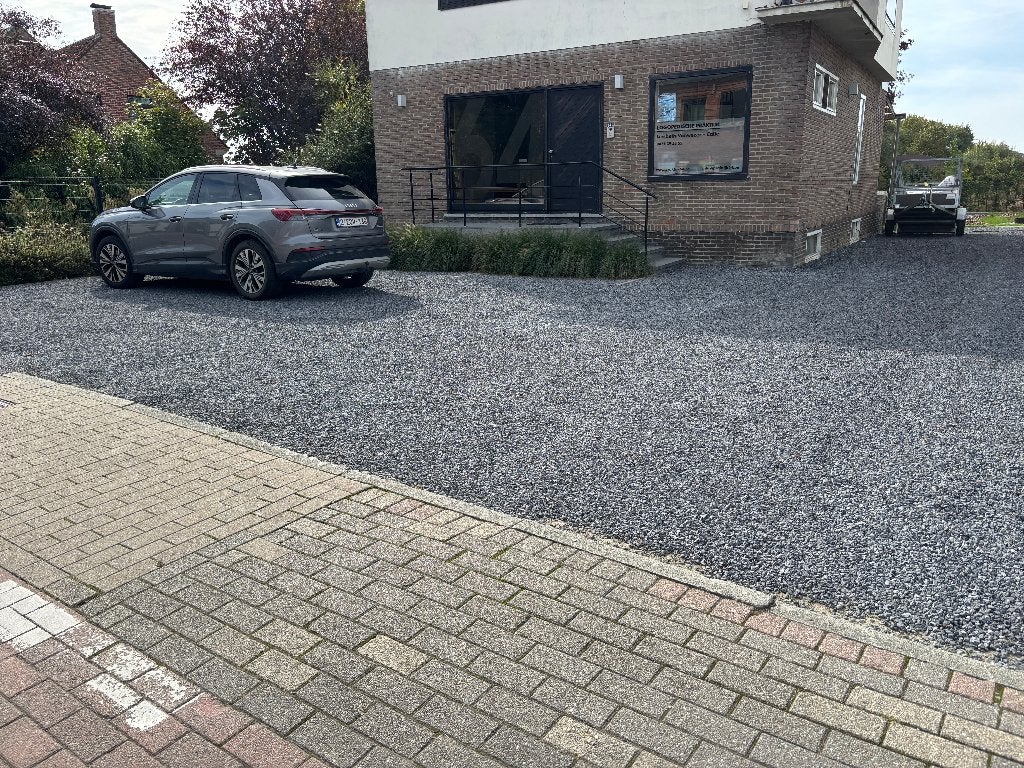 GRIND / STEENSLAG IN KALKSTEEN, Tuin en Terras, Ophalen, Blauw, Zo goed als nieuw, Grind
