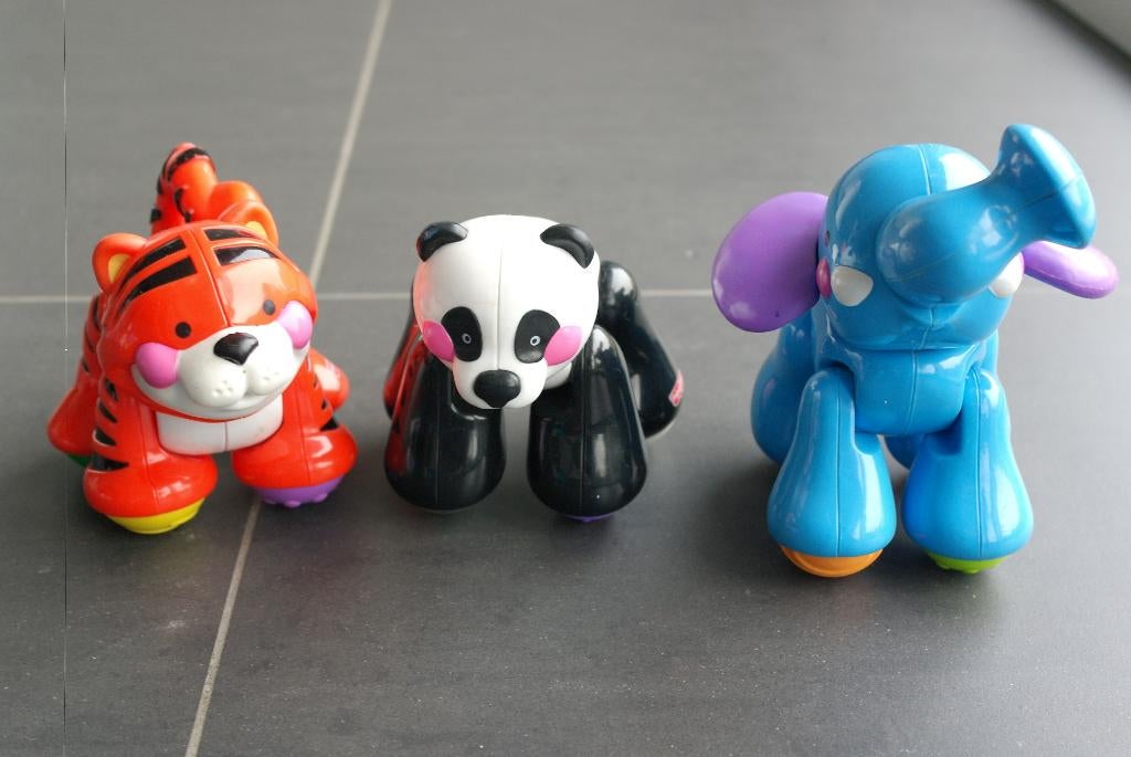 2 setjes met gearticuleerde dieren fisher price., Kinderen en Baby's, Speelgoed | Fisher-Price, Ophalen of Verzenden, Zo goed als nieuw