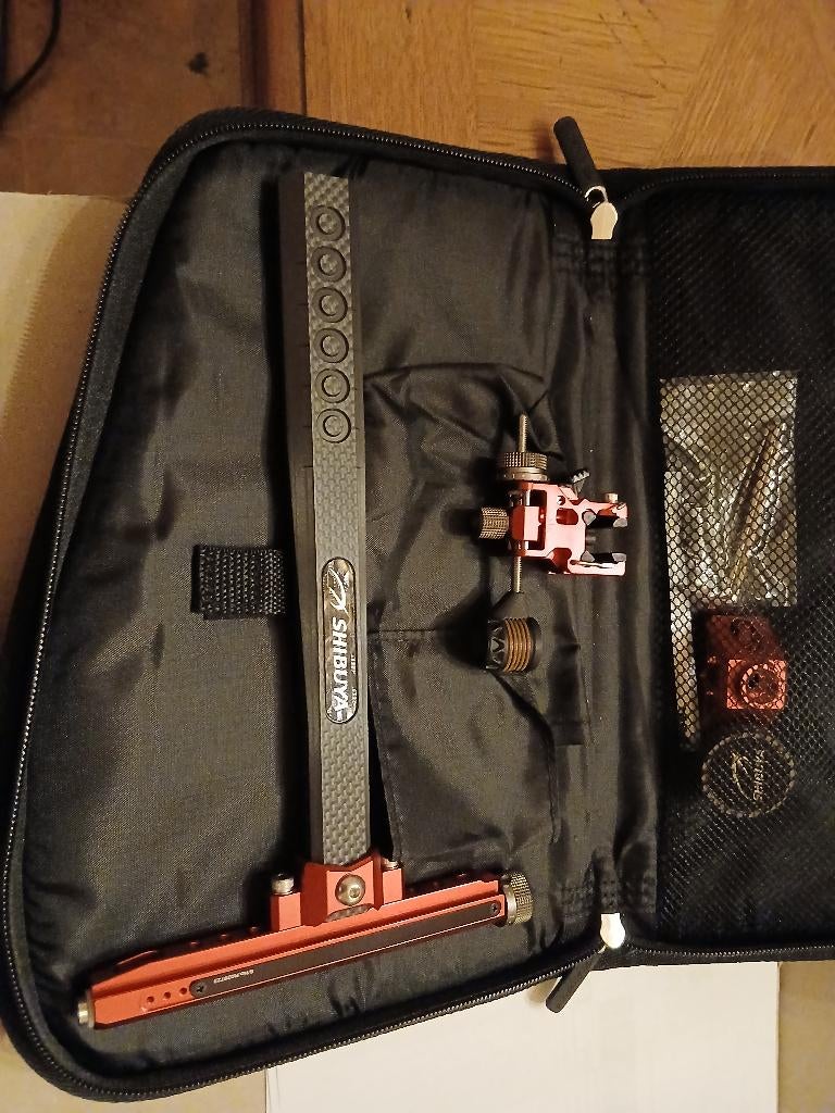 Shibuya rc pro 520-A, Sport en Fitness, Handboogschieten, Ophalen of Verzenden, Zo goed als nieuw, Recurveboog