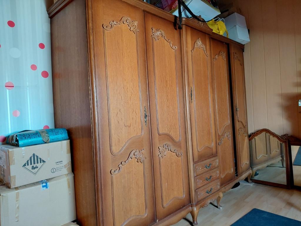 Ancienne garde robe, Maison & Meubles, Enlèvement, Utilisé, Deux personnes