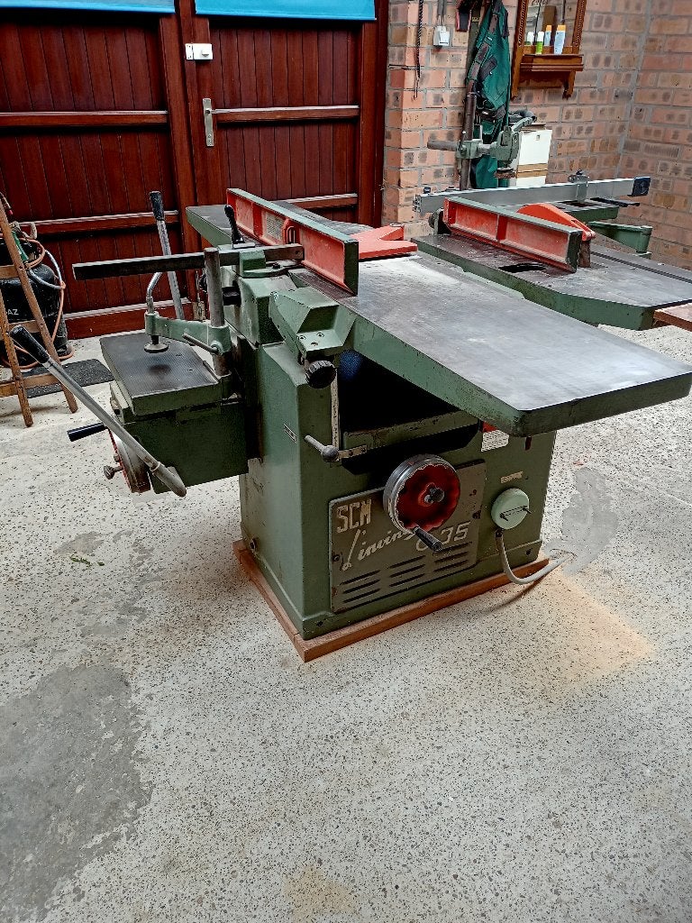 houtbewerkings combine SCM c35, Ophalen